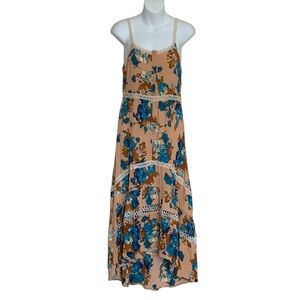 Indikah Boho Floral Hi-Low Dress Size 10